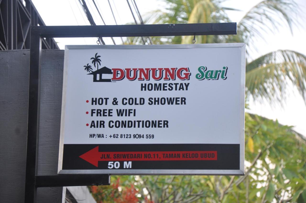Dunung Sari Homestay Ubud Dış mekan fotoğraf